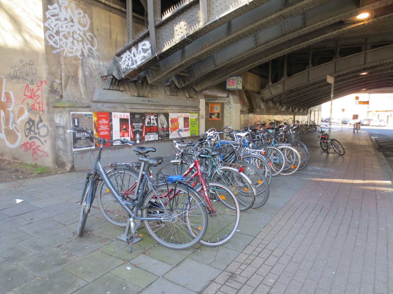 Fahrradinfrastruktur im Umfeld - Fahradabstellanlagen S-Bahn