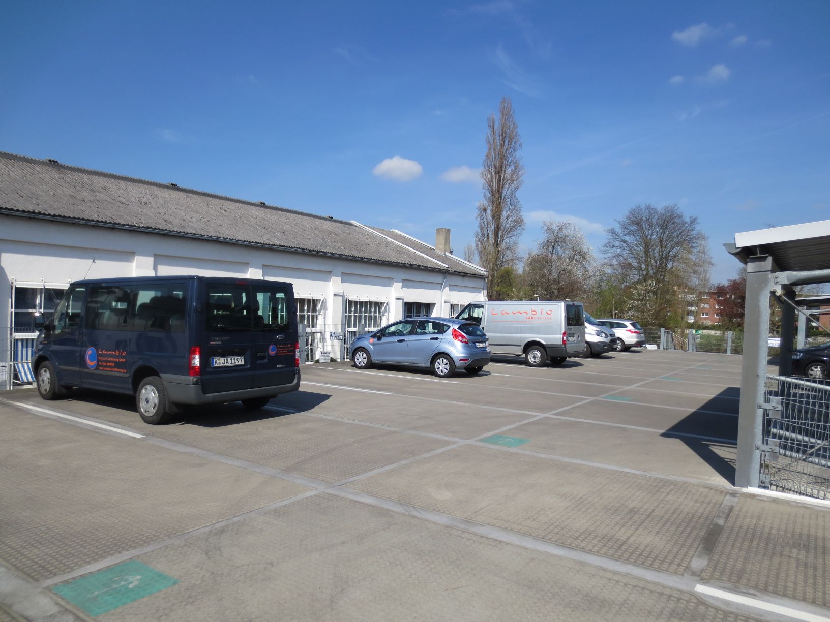 Carsharing Station Parkhaus